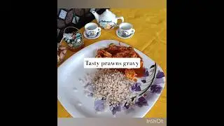 Simple prawns gravy Comfort food #food #cooking #shrimp  Music:Youth by @ikson music