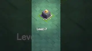Crusher Level 1 to Max Upgrade | Clash of Clans #shorts #coc #clashofclans