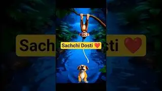 True Friendship Story #aistory #SachiDosti#TrueFriendship#EmotionalStory#JungleStory#HindiKahani