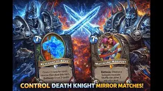SO MANY DK MIRRORS ❄️ | New Season Legend Climb | Hearthstone Gameplay