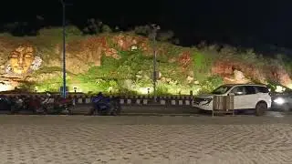 YSR view point,Vizag.  #Vizagnightlife #BeautifulVizag #VizagBeach&hearts;️