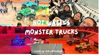 MELBOURNE 2025 | HOT WHEELS MONSTER TRUCKS LIVE GLOW N FIRE | SHOW