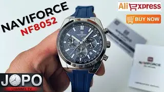 NAVIFORCE NF8080 Sport Chronograph Watch│Naviforce Watch Review│Subtitles