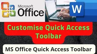 MS Word Quick Access Toolbar Customisation | MS Word Class Malayalam