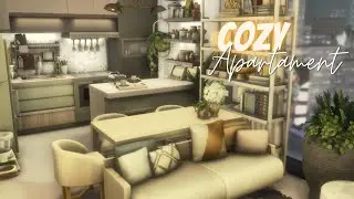 уютная квартира девушки-дизайнера🪴 строительство | cozy apartment | speed build | no cc | the sims 4