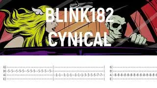 Blink182 - Cynical (Bass Tab Play Along)