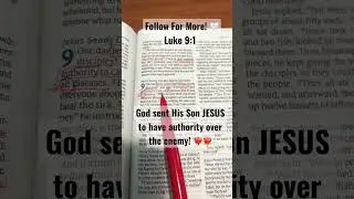 POWER AND AUTHORITY TO CAST OUT ALL DEMONS!!💥#verses #bible #shorts #jesus #christ #freedom #love