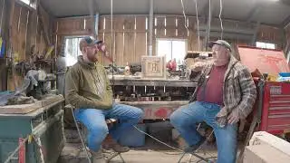 Blood tracking with dogs and old time conversation