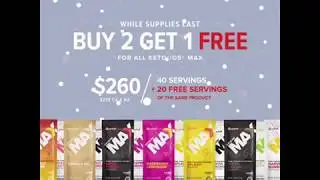 Buy2 Get1 FREE of ALL KETO OS Max!