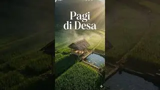 Pagi Tenang di Pedesaan Sunda | Cinematic Drone Village Life #DesaSunda #Pedesaan @Sudutalam86