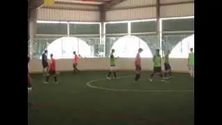 Live 6-on-6 game at the Ontario Pro Soccer Tryouts