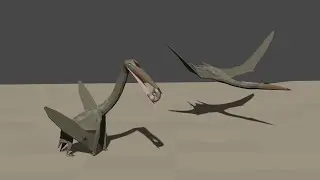 Aerotitan - Low Poly Blender Paleoart