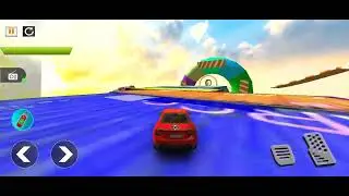 Indian mega ramf racing challenge #trending challege mega ramf#viralvideo# JumpingCar#games#youtube