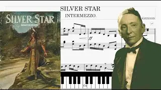 Silver Star (1910) Ragtime - Piano - Charles Leslie Johnson (Sheets Piano - Tutorial score)