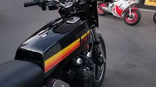 1978 kawasaki z1r turbo - warm start video - kz1000d tc