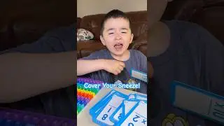 Sneezing Boy: One Reason Kids Get Sick at School