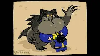 Encounter with a busty Deathclaw (Fallout Animation)