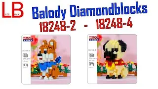 Review: Balody - 18248-2 - Shiba  -   18248-4 - Franz&ouml;sische Bulldogge