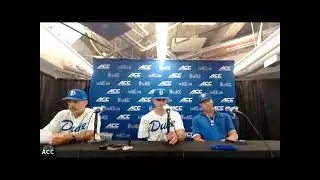 Duke Baseball: Blue Devils Slip Past Pitt in ACC Tournament Second Round