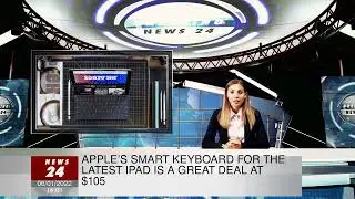 Apple&rsquo;s Smart Keyboard for the latest iPad is a great deal at $105