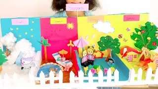 seasons school project || class 2 seasons project || talent EXPO || seasons project ideas for kids