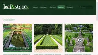 Landscape Design Responsive Website Template
