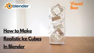 How to make realistic Ice cubes in blender 2.9 || blender tutorial ||