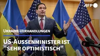 Verhandlungen &uuml;ber Ukraine-Plan: Rubio nach Gespr&auml;chen in Genf 