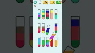 Color sort puzzle gameplay #Shorts