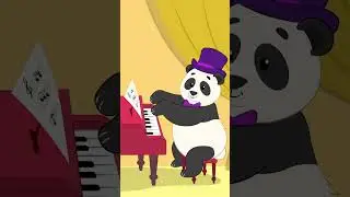 Panda Plays Piano: Perfect Letter P Performance! 🐼🎹  #abcmouse #alphabet #letters #learning