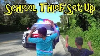 SCHOOL THIEF ON THE LOOSE! 1st Day of School GONE WRONG!