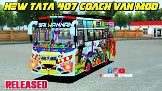 .TATA TEMPO407 COACH VAN MOD RELEASED//KARNATAKA💛❤️ TOURIST VAN MOD.
