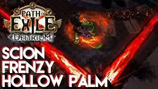 Path of Exile 3.10 - Scion Hollow Palm Frenzy build guide!