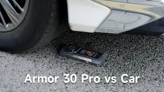 Ulefone Armor 30 Pro vs 2,290KG Car: Does the Rear Screen Survive?