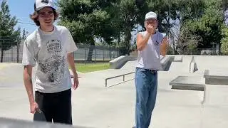 GAME OF SKATE ON FLATBAR (w Cole Hosman)