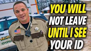 Officer Escalates Physically &mdash; Supervisor Steps In and Shuts It Down | ID Demand Audit