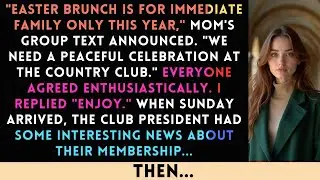 After 10 Years of Hosting Easter Brunch, My Parents Texted 'Skip This Year, We Want Peace...