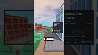 The Origin of the Glass Houses Map.. #roblox #forsaken