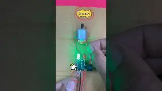 DC Motor Protection Circuit Using Relay | Overload & Overcurrent Safety #shorts #dcmotor #motor