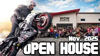 WOW Motorcycles Open House & Stunt Show November 2025 Recap | Wild Stunts in Marietta, GA