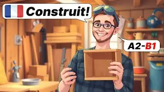 Learn A2-B1 French Naturally with Easy Dialogues | Dans un atelier de Bricolage! 🛠️