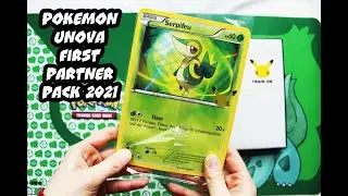 POKEMON FIRST PARTNER PACK (UNOVA/EINALL) 2021 (GERMAN)