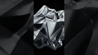 Liquid Metal Cube Takes Various Forms