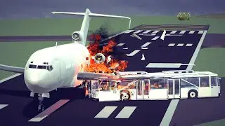 Runway Collisions & Airport Accidents #10 | Besiege