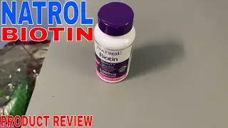 ✅  Natrol Biotin 🔴