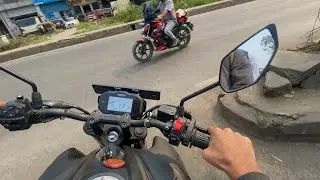 Bike ka accidents hote hote bach gyaa aaj fzs hybrid bike issue 