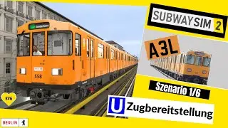 SUBWAY SIM 2 | Zugbereitstellung + Überführungsfahrt | A3L | PC | HD | 60 FPS | DE