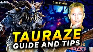 TAURAZE: ПРОСТОТА ИСПОЛЬЗОВАНИЯ! Создание команды, стратегия и советы! | Raid Shadow Legends