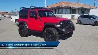 2019 Jeep Wrangler Sport S Sport Utility Van Nuys  San Fernando  Valencia  Los Angeles  Glendale