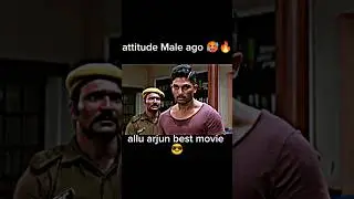 allu arjun 🥵 attitude status 🔥 Best movie shorts #new #trending #viral #shorts